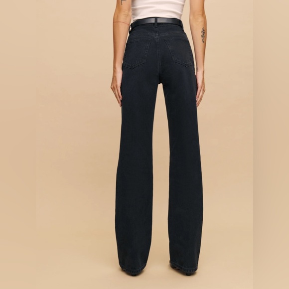 Reformation Wilder High Rise Wide Leg Jeans - Picture 4 of 5